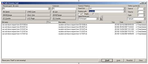total commander mass rename|Mass Renaming Directories And Files Using Total .